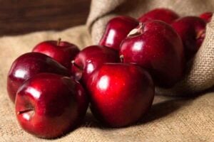 Bag of Red Delicious Apples