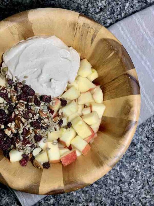 Sweet Cinnamon Apple Salad Minneopa Orchards