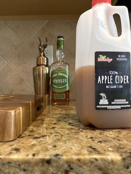 Finished apple cider concentrate.