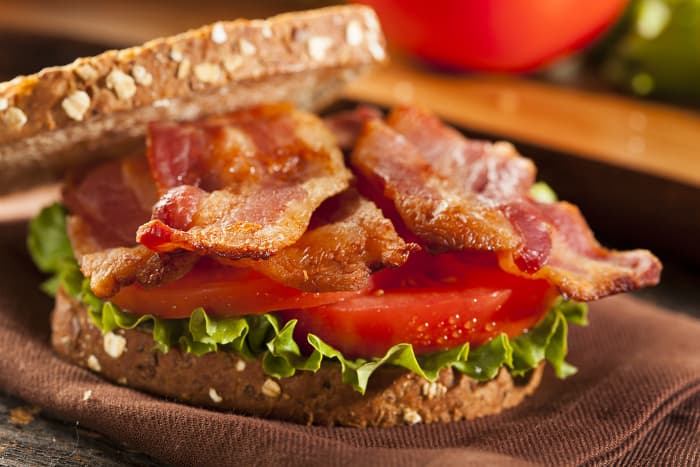 BLT sandwich.