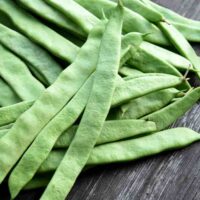Closeup of Roma Beans