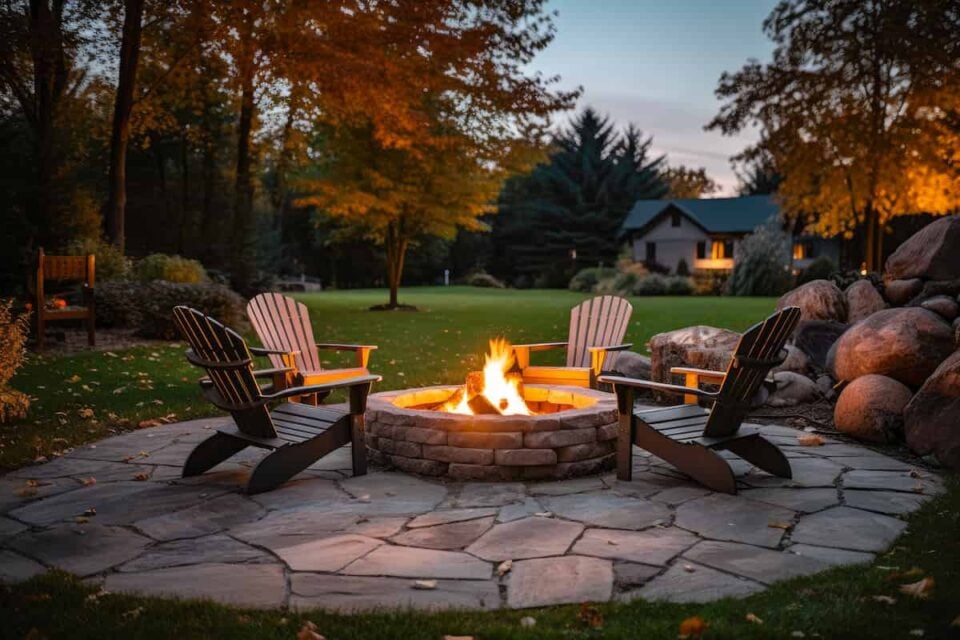 15 Backyard Fire Pit Ideas to Create a Cozy Outdoor Space - Minneopa